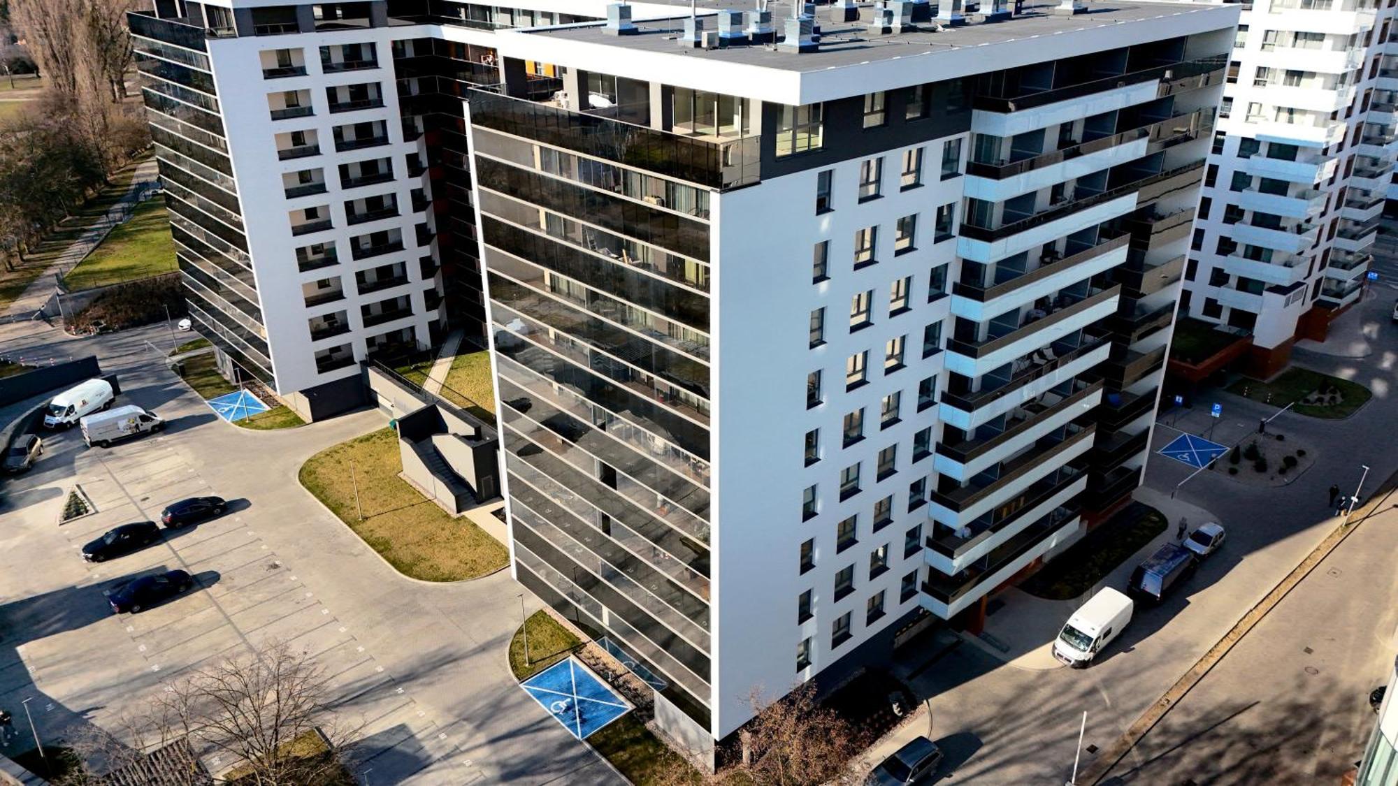 Modern Sky Apartments Białystok Kültér fotó